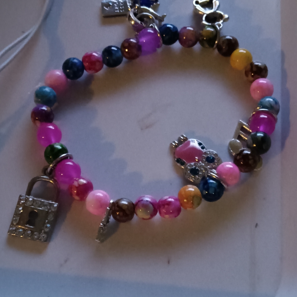 Candy cane with charms